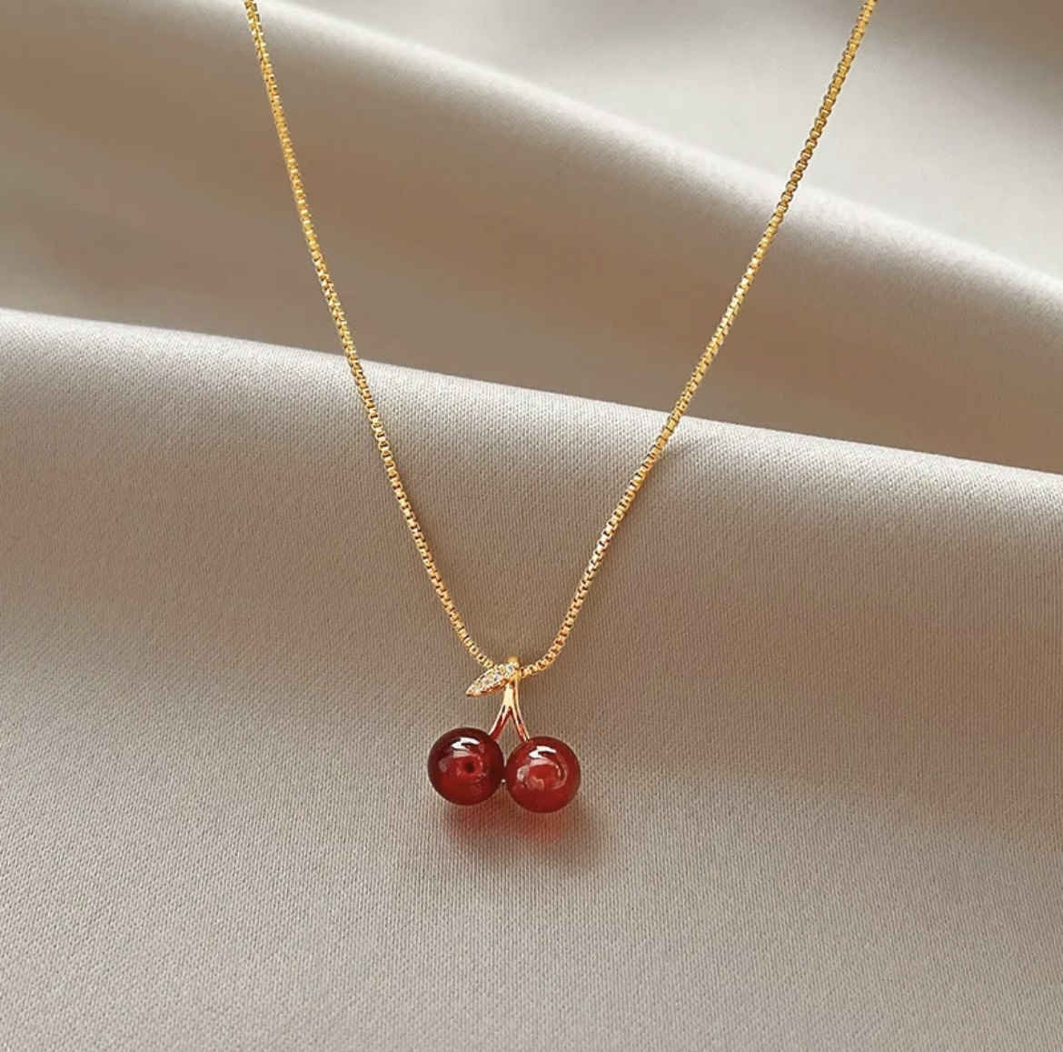 Cherry Drop Pendant