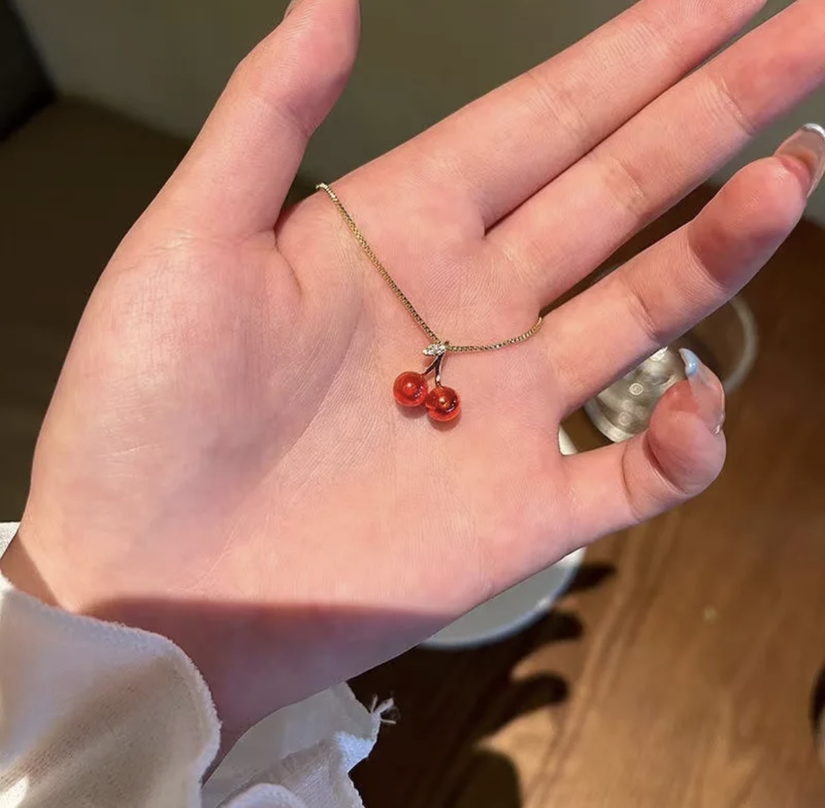 Cherry Drop Pendant