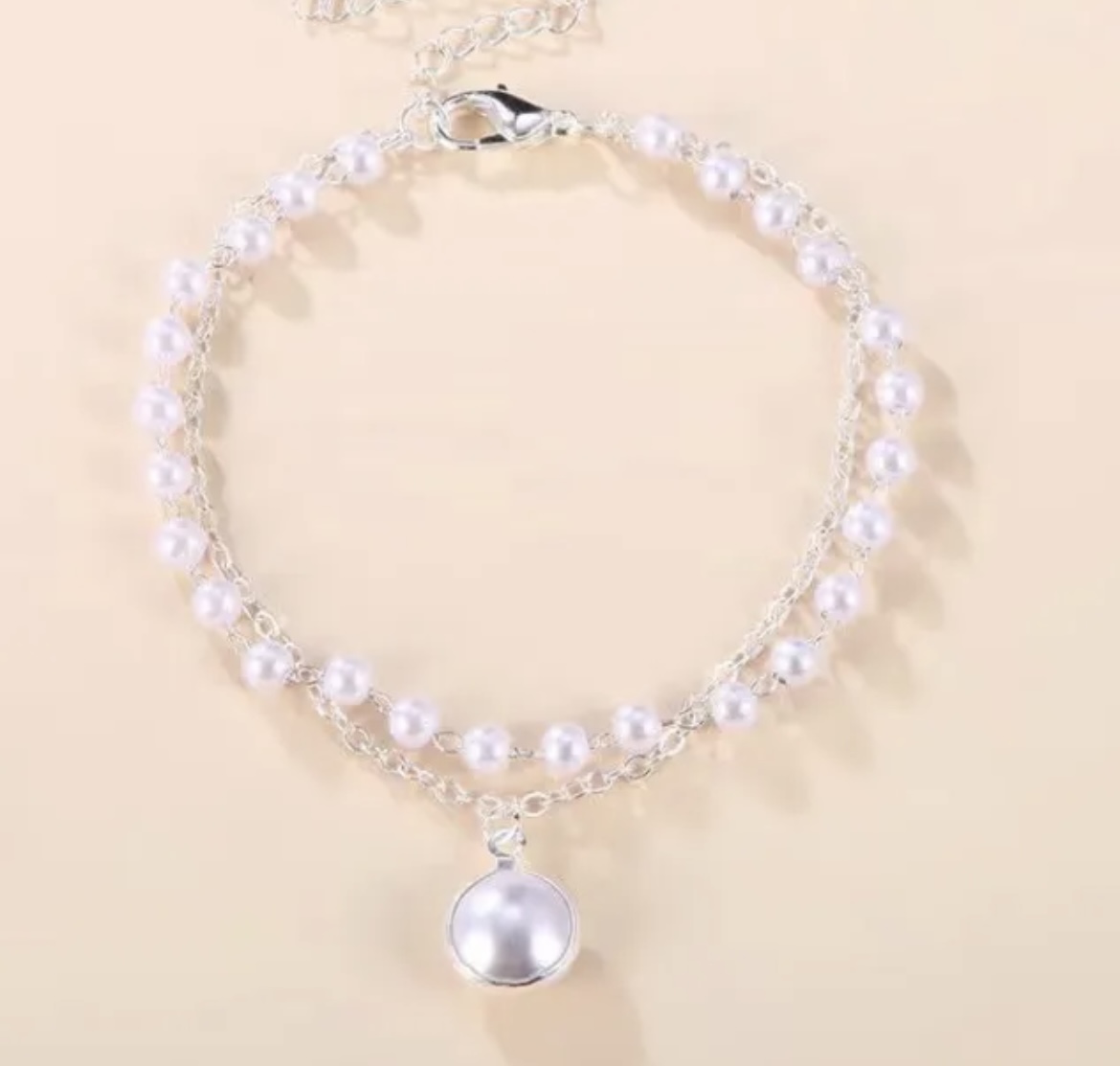Pearl Adjustable Bracelet